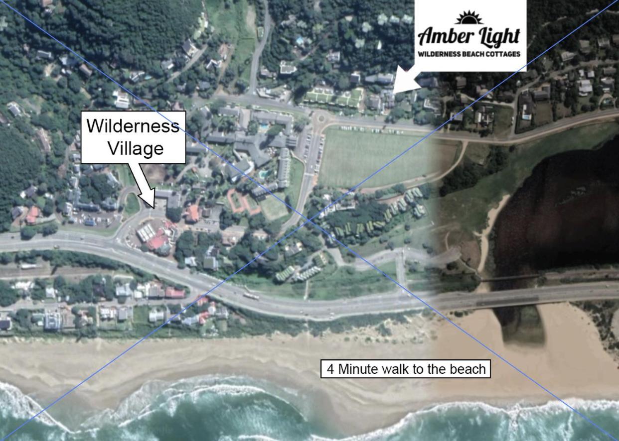 Amber Light Wilderness Beach Cottage エクステリア 写真